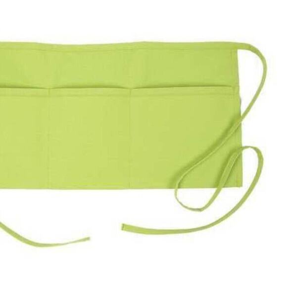 *Lot Of 6* Kitchen Apron Waist Lime Green Cooking Art Tools Painting Handyman - Picture 4 of 6